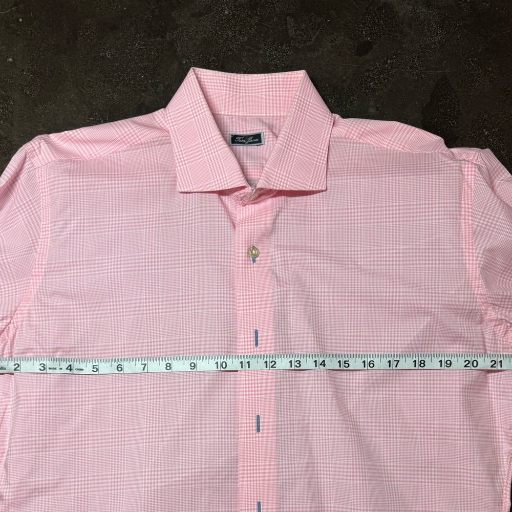 Tom James Set of 4 Custom Dress Shirt - Classic Tailoring Mens SZ L - Picture 11 of 14